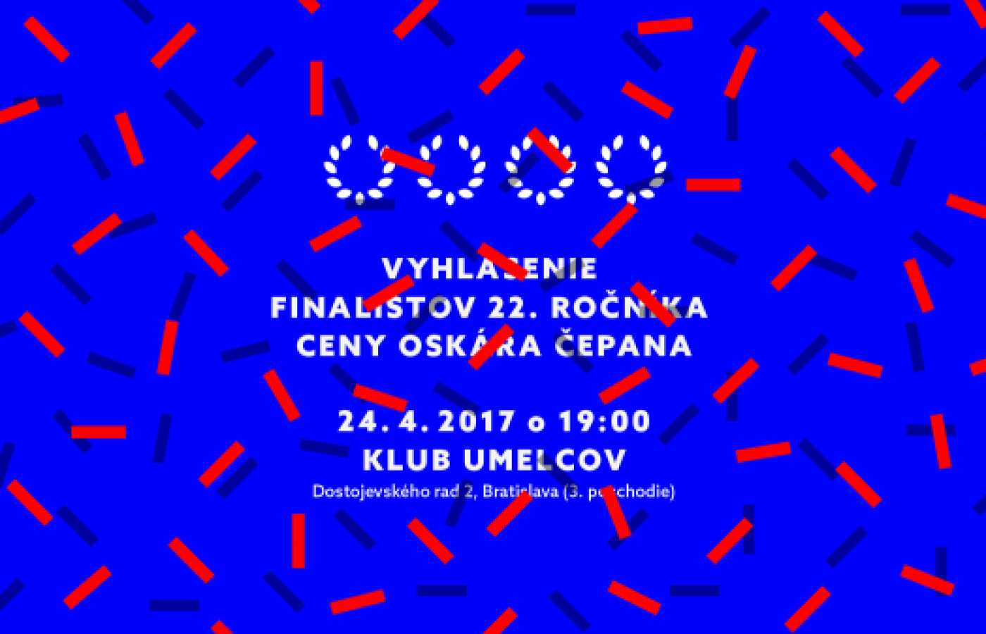 Announcement of the Finalists